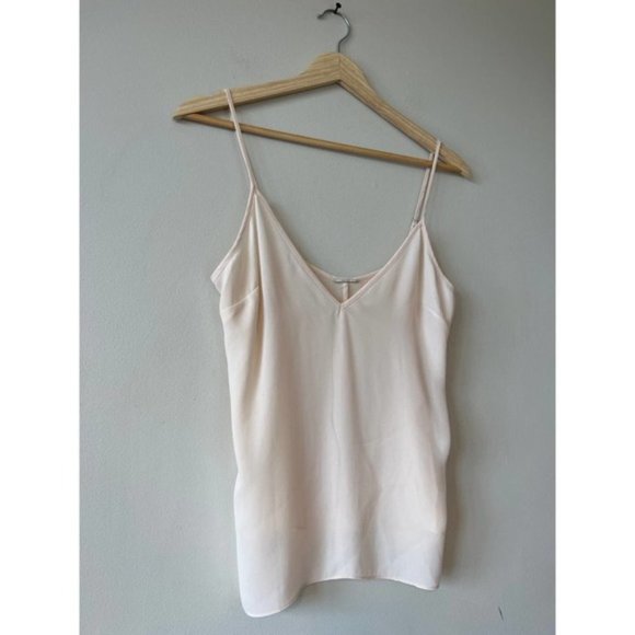 Alexis Camisole Adjustable Spaghetti Straps V-Neck Top Cream Women's Sz XS NWOT - Picture 4 of 8